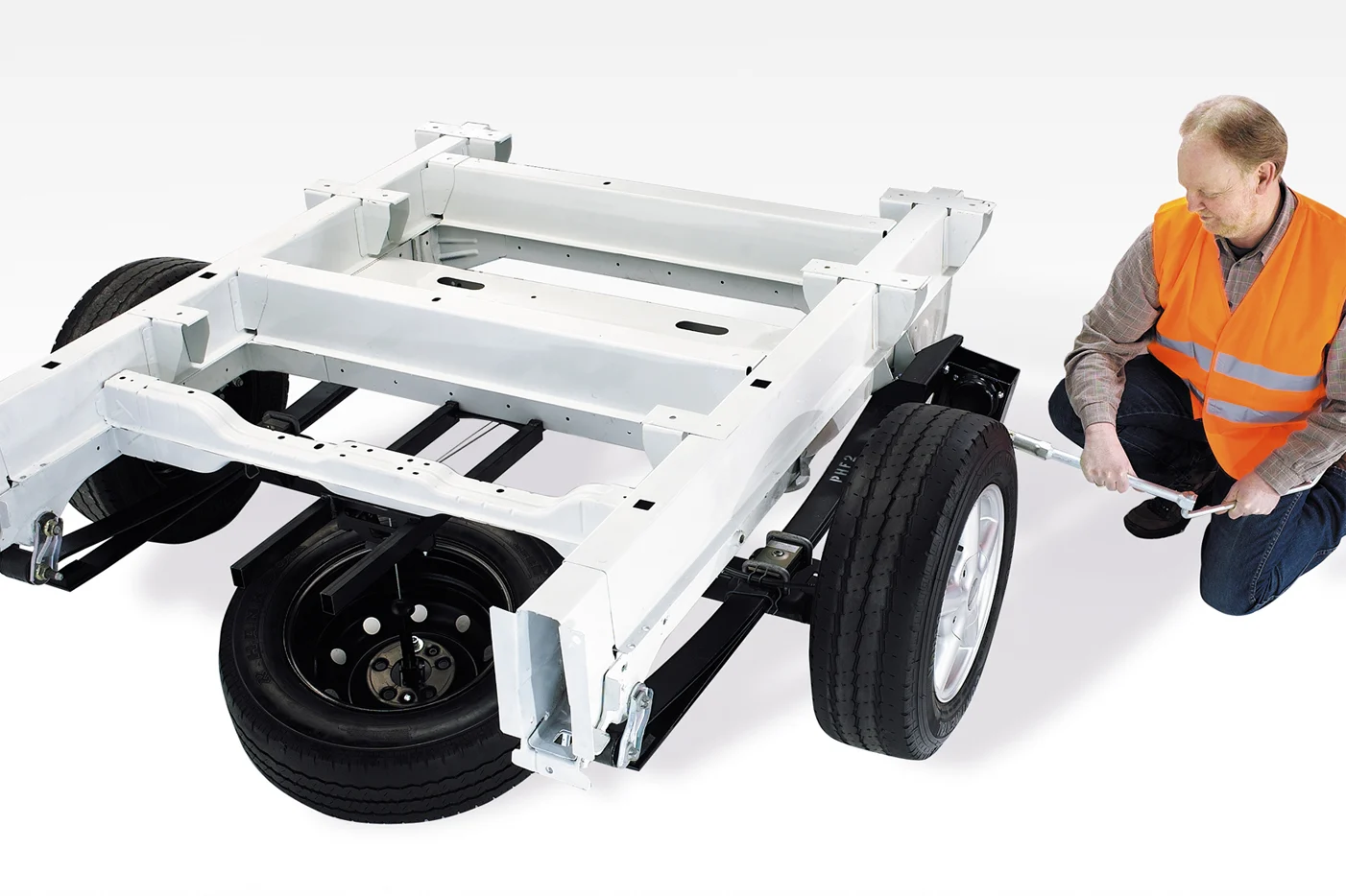 Reservewielhouder voor Fiat Ducato na 2006 - Afbeelding 2