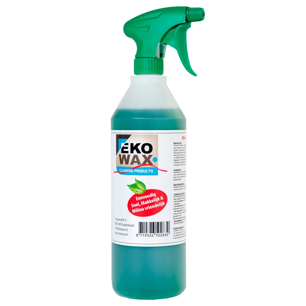 Ekowax Cleaner – Hardnekkig vuil verwijderen bij camper, caravan & boot