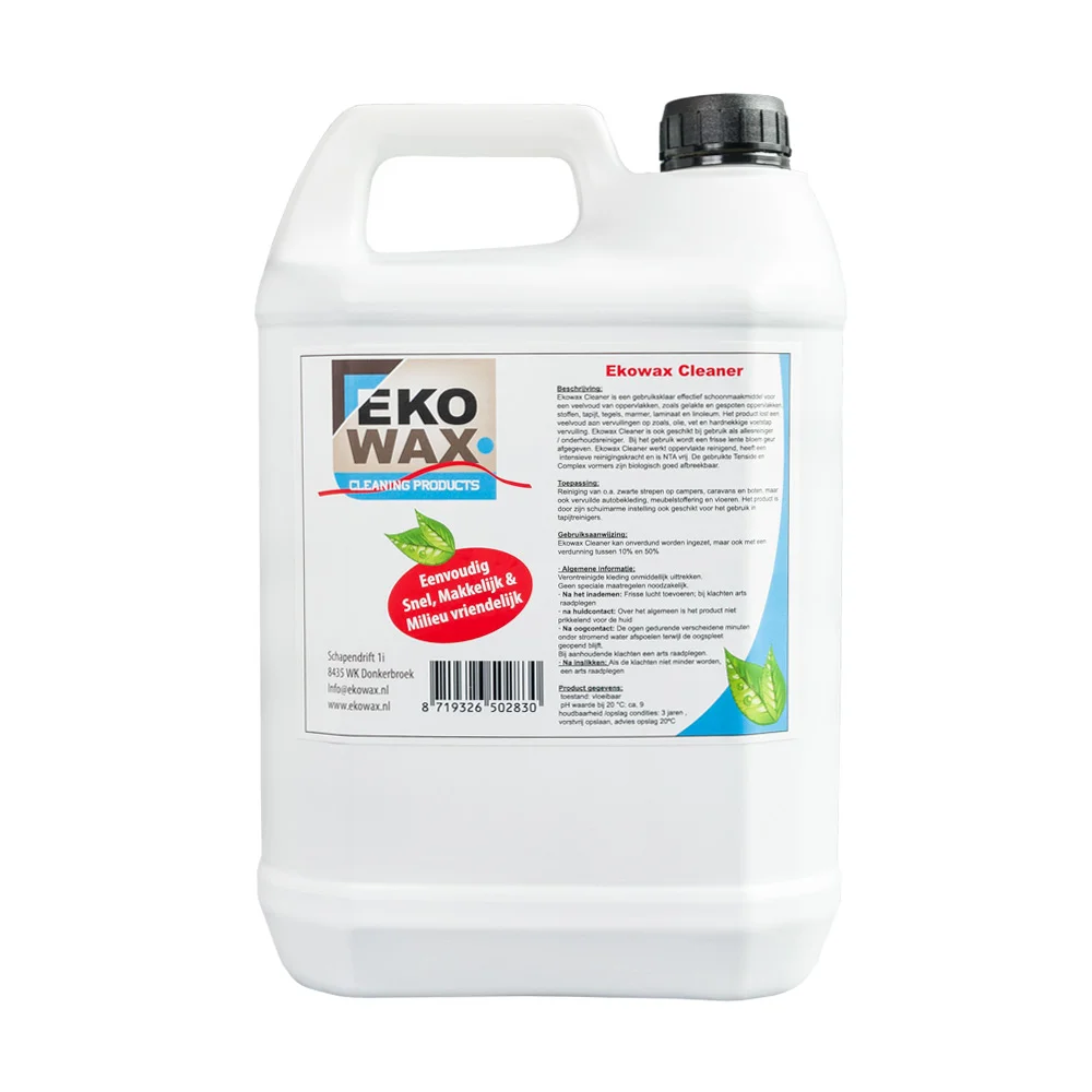 Ekowax Navulfles 1 Liter – Milieuvriendelijke Camper & Boot Cleaner - Afbeelding 2